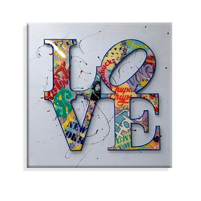 Love #2 Graffiti Wall Art